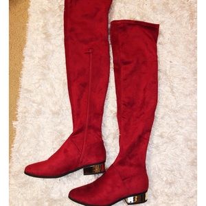 High knee boots worn once